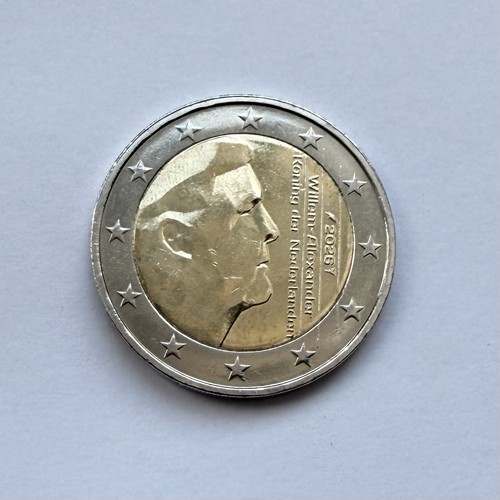 Münze niederlande - 2€, münze,