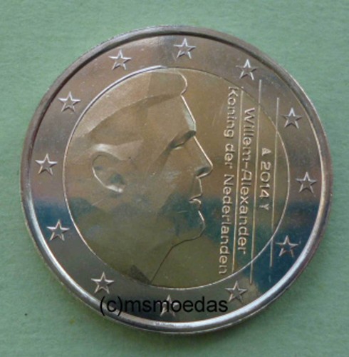 Niederlande euro münze - 2,