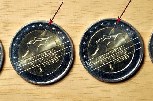 Euro münzen 2002 beatrix - 2,