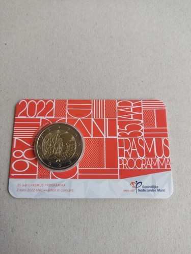 Euro gedenkmünze erasmus - gedenkmünze,