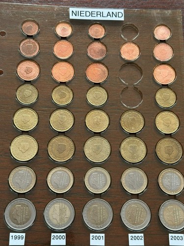 Niederlande euro kursmünzen - euro,