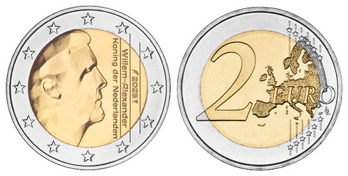 Niederlande euro kursmünzen - 2,
