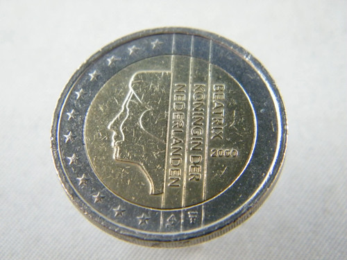Münze euro niederlande - 2,
