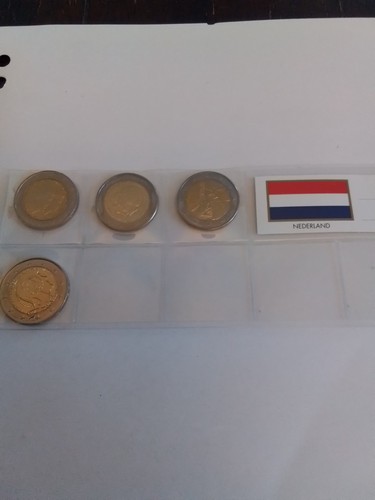 4x2 euro gedenkmünzen - euro,