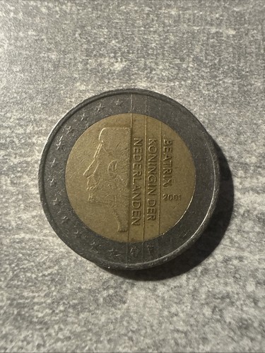 Euro münze beatrix - 2-euro-münze, „beatrix