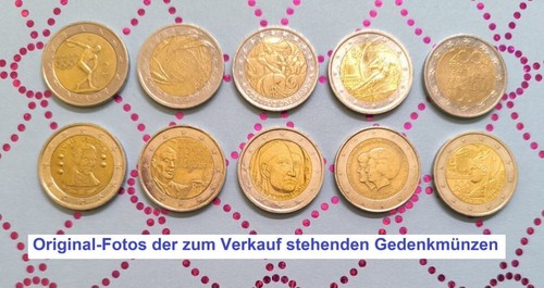 Euro gedenkmünzen - 2,