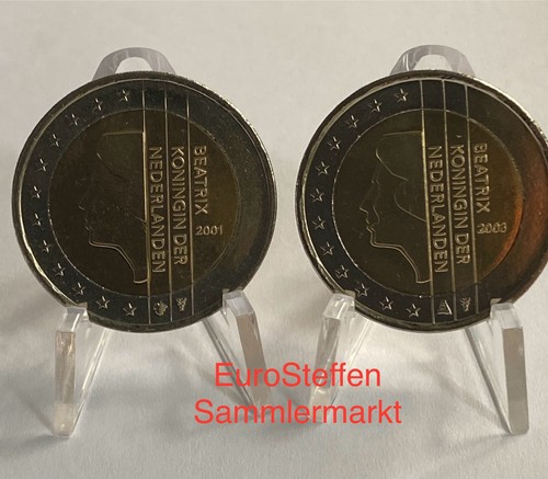 Euro niederlande kursmünze - 2,