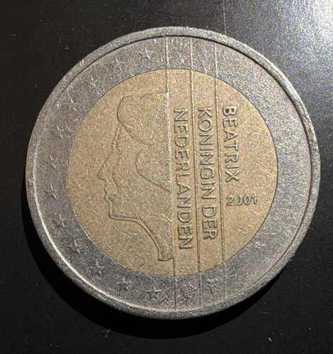 Euro niederlande 2001 - 2,